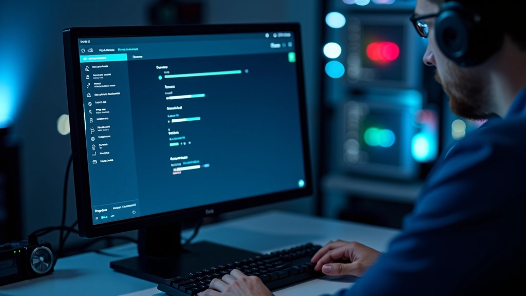 Computador em processo de teste de memória RAM, mostrando barra de progresso e estatísticas de diagnóstico